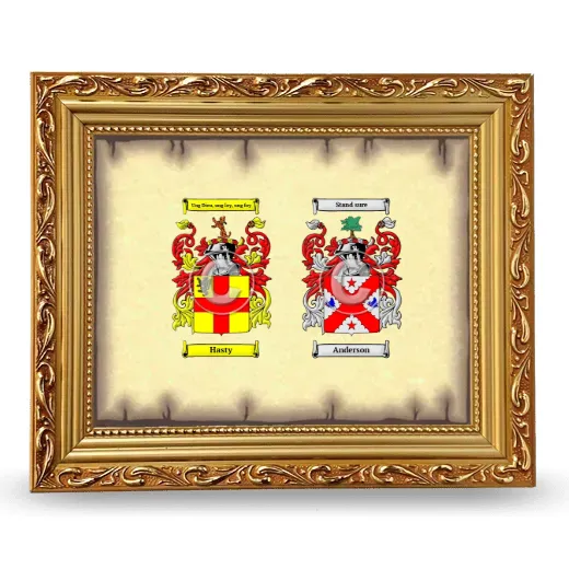 Anniversary Framed - Gold