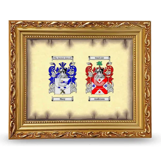 Anniversary Framed - Gold