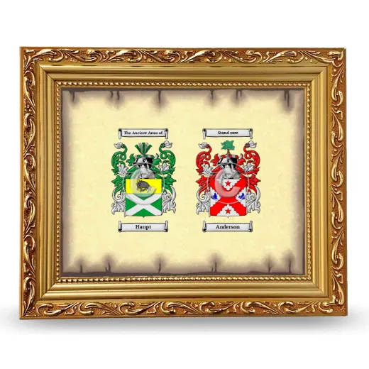 Anniversary Framed - Gold