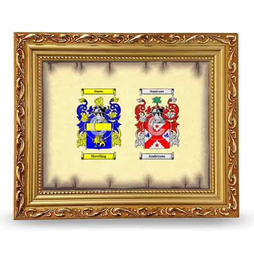 Anniversary Framed - Gold