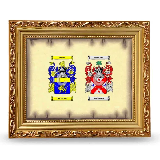 Anniversary Framed - Gold