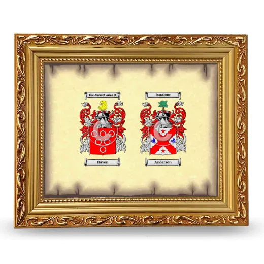 Anniversary Framed - Gold