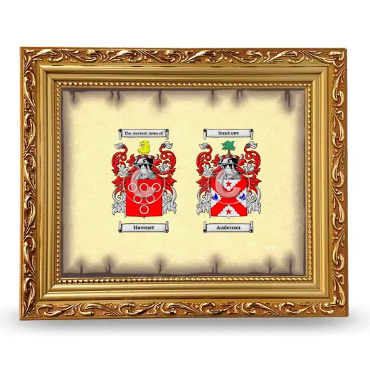 Anniversary Framed - Gold