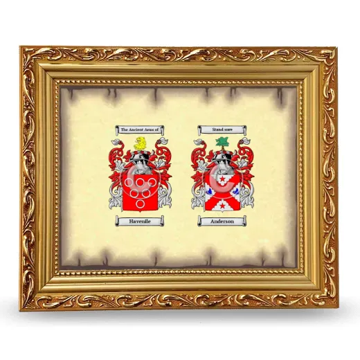 Anniversary Framed - Gold