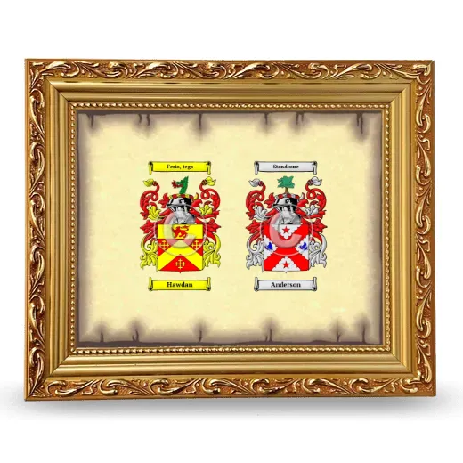 Anniversary Framed - Gold