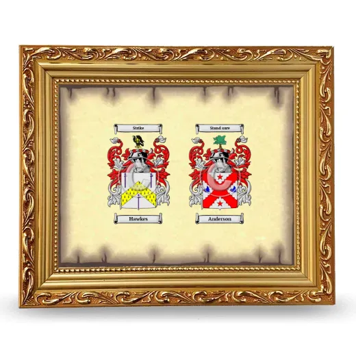 Anniversary Framed - Gold