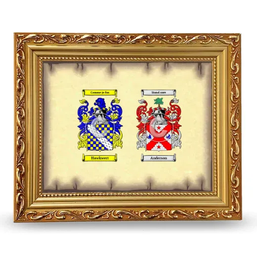 Anniversary Framed - Gold