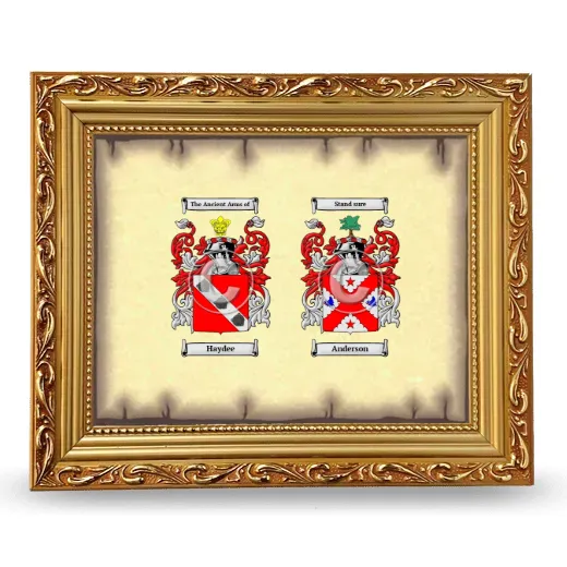 Anniversary Framed - Gold