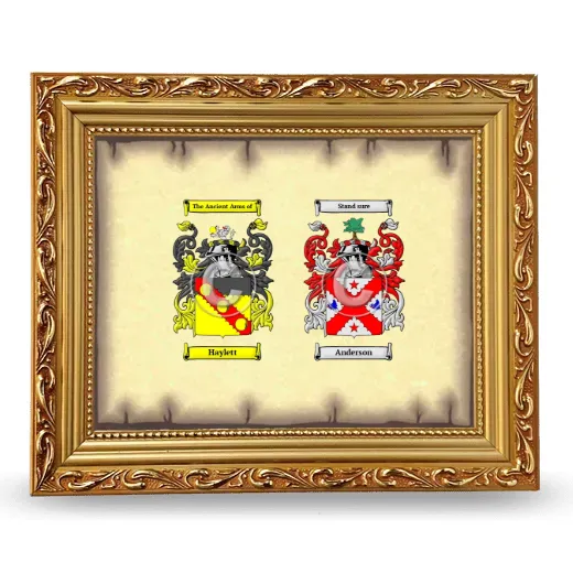 Anniversary Framed - Gold