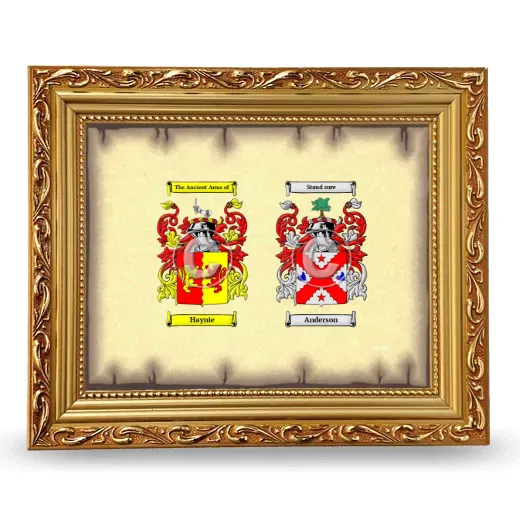 Anniversary Framed - Gold