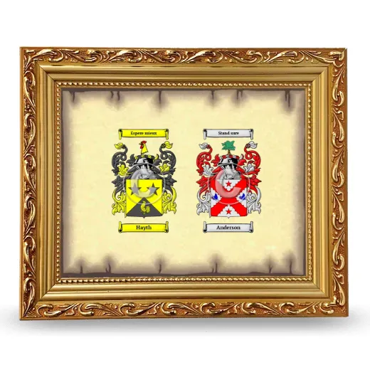 Anniversary Framed - Gold