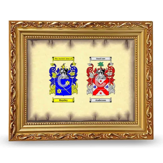 Anniversary Framed - Gold