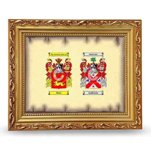 Anniversary Framed - Gold