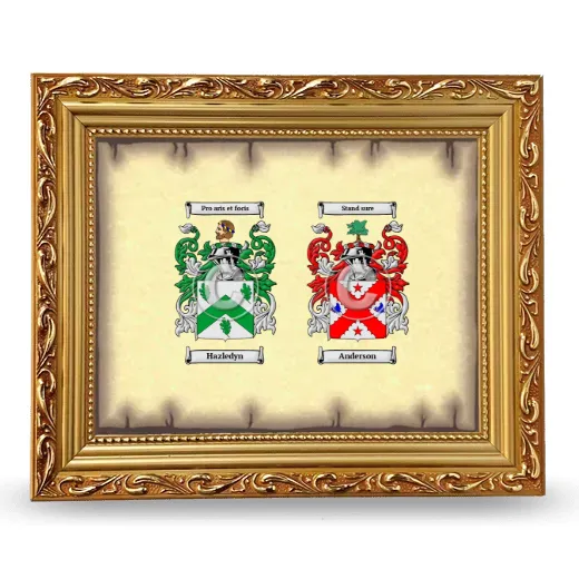 Anniversary Framed - Gold