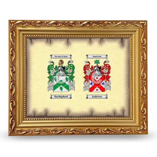 Anniversary Framed - Gold