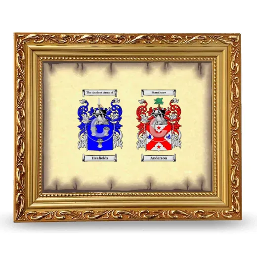 Anniversary Framed - Gold