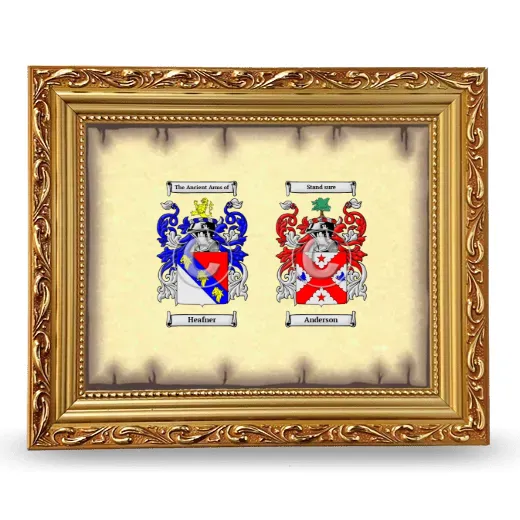 Anniversary Framed - Gold