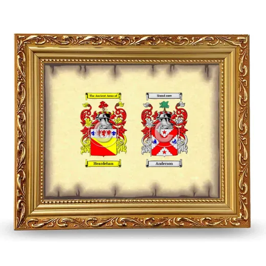 Anniversary Framed - Gold