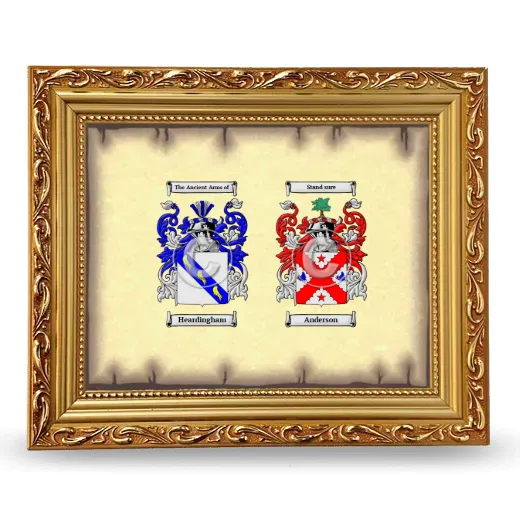 Anniversary Framed - Gold