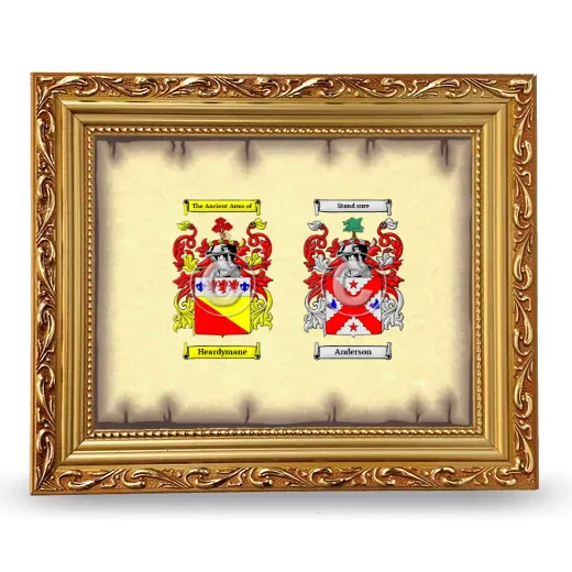 Anniversary Framed - Gold