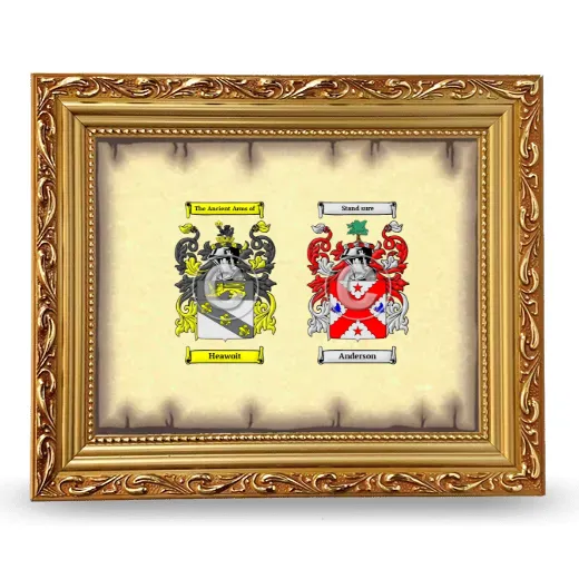 Anniversary Framed - Gold