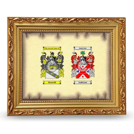 Anniversary Framed - Gold