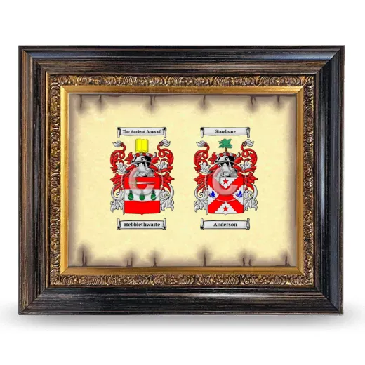 Anniversary Framed - Heirloom