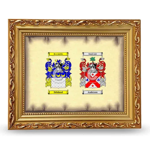 Anniversary Framed - Gold