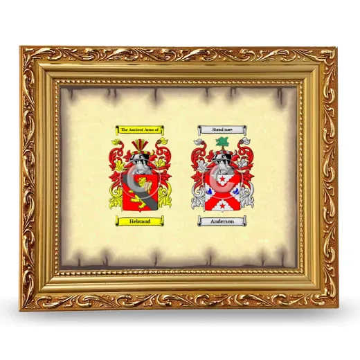 Anniversary Framed - Gold