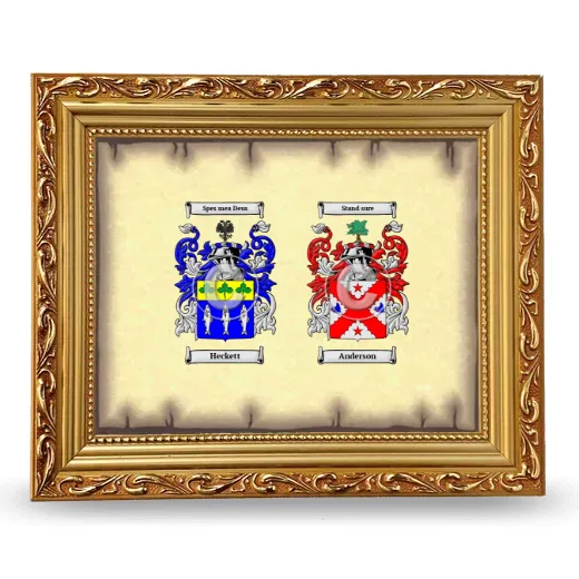 Anniversary Framed - Gold