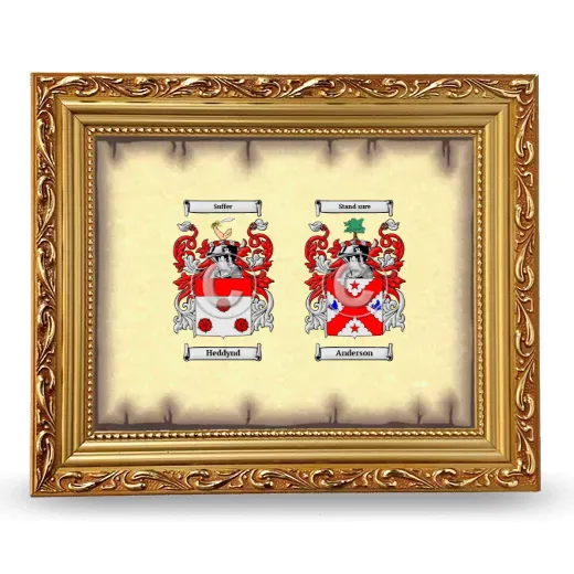 Anniversary Framed - Gold