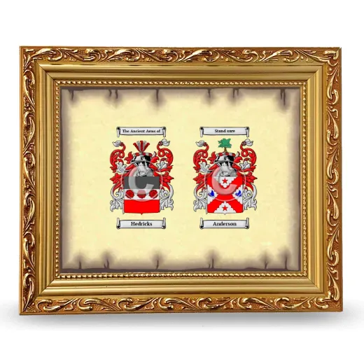 Anniversary Framed - Gold