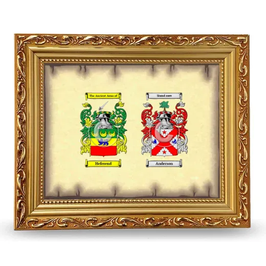 Anniversary Framed - Gold