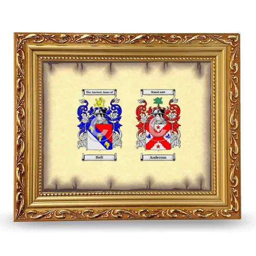 Anniversary Framed - Gold