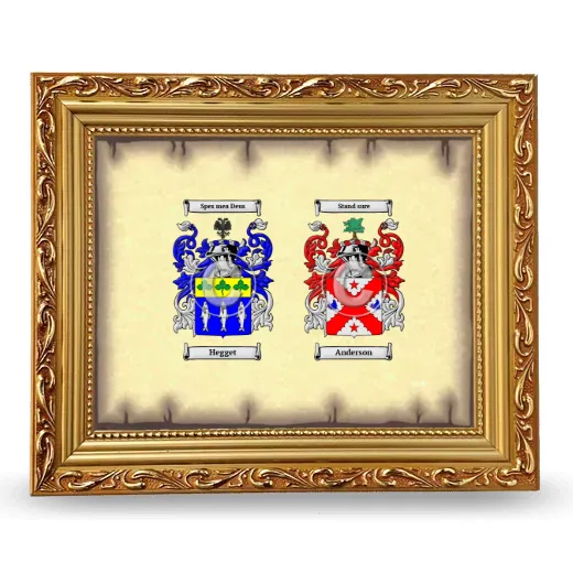 Anniversary Framed - Gold