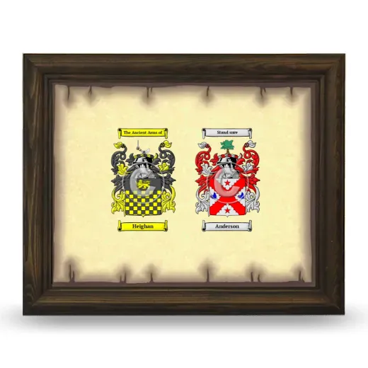 Anniversary Framed - Brown