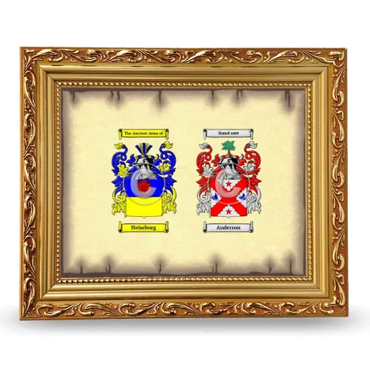 Anniversary Framed - Gold