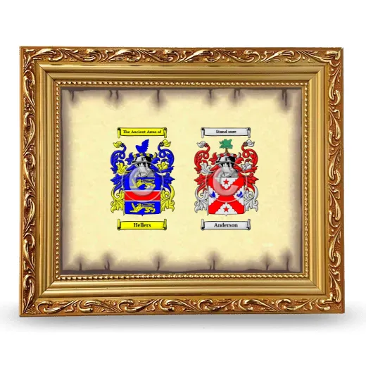 Anniversary Framed - Gold