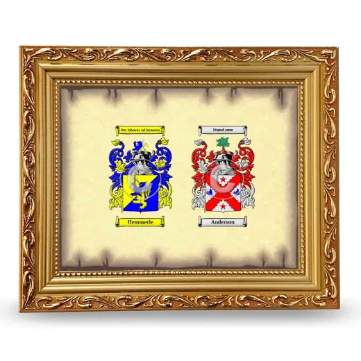 Anniversary Framed - Gold