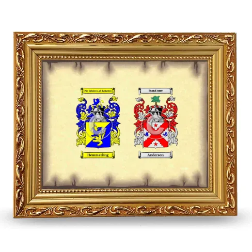 Anniversary Framed - Gold