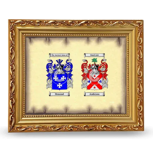 Anniversary Framed - Gold