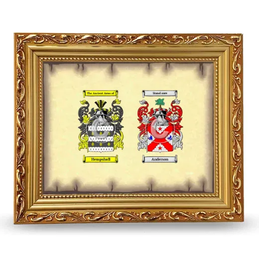 Anniversary Framed - Gold