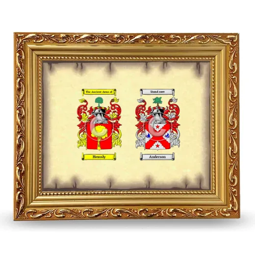 Anniversary Framed - Gold