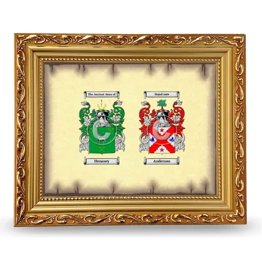 Anniversary Framed - Gold