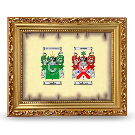 Anniversary Framed - Gold