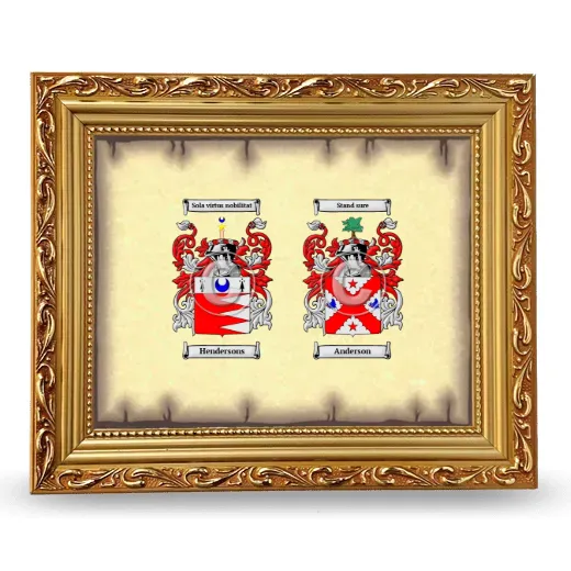 Anniversary Framed - Gold