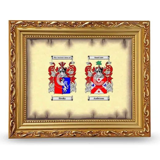 Anniversary Framed - Gold