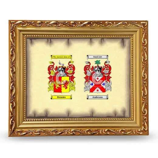 Anniversary Framed - Gold