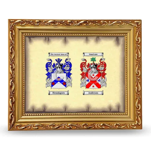 Anniversary Framed - Gold