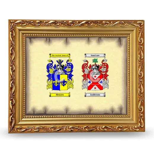 Anniversary Framed - Gold